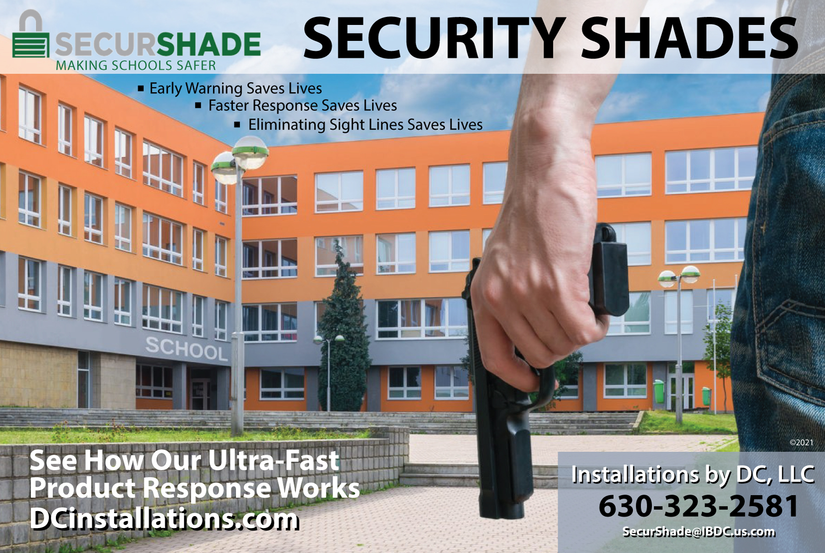 SecurShade Postcard Front