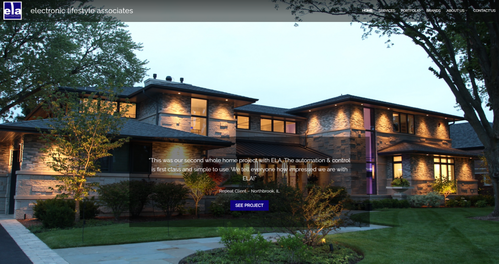 John Schuster & Company Chicago Inc. Web Design Company Launches New Website for Electronic Lifestyle Associates