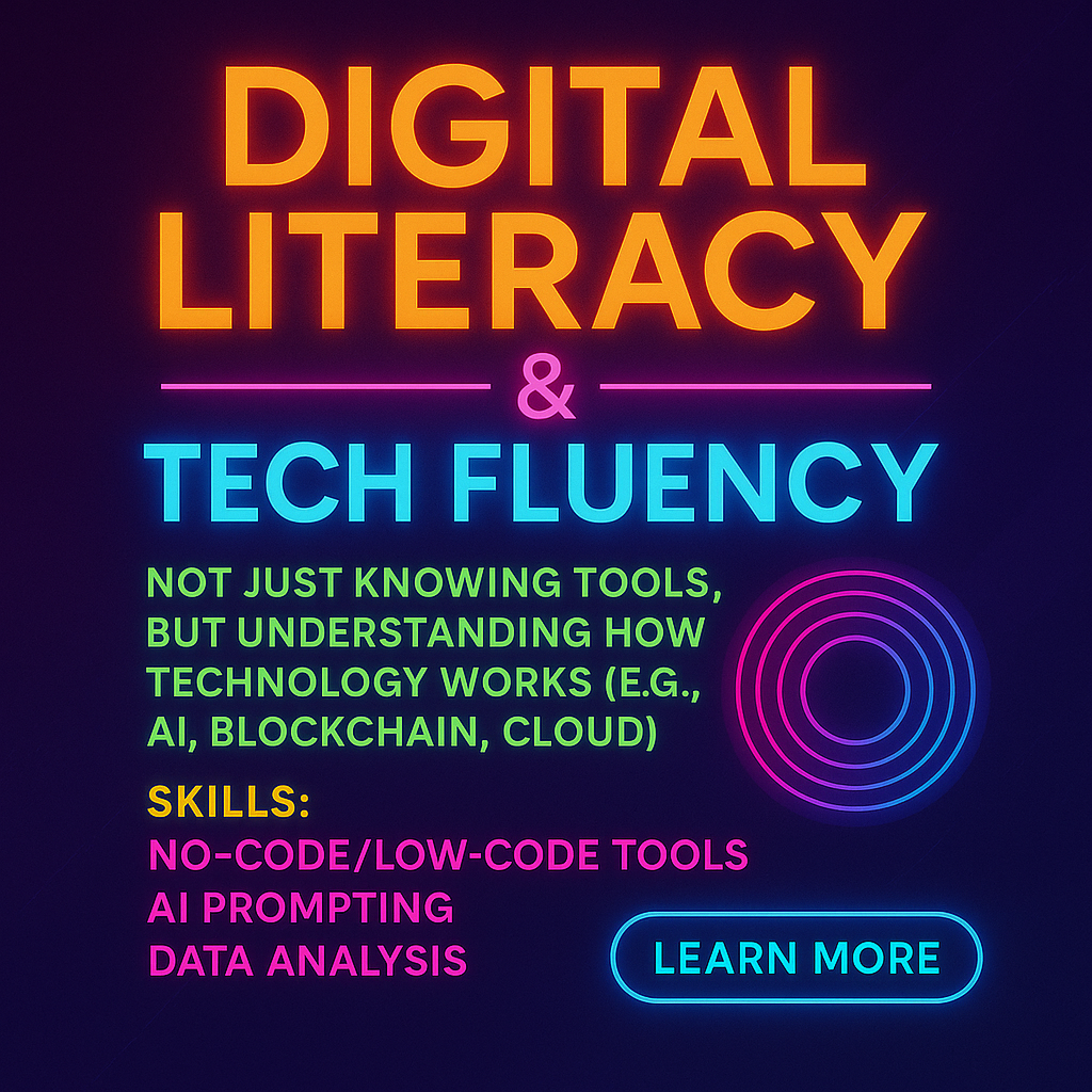 Digital Literacy & Tech Fluency Image